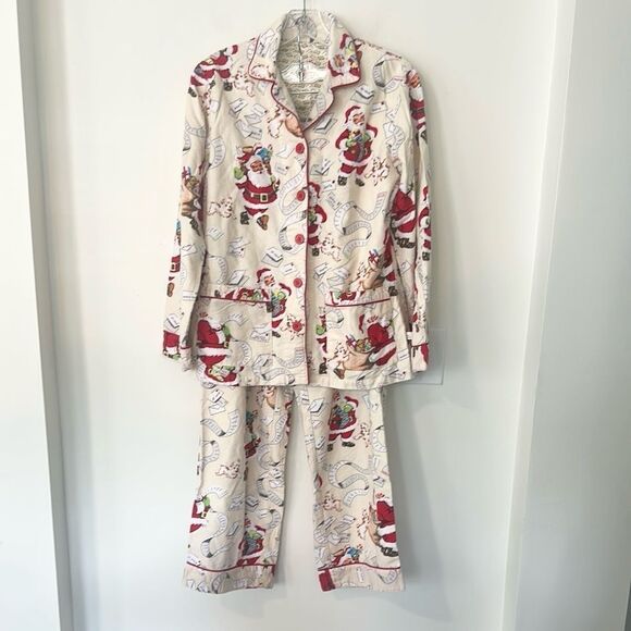 Nick & Nora Christmas Pajama Set S - Picture 1 of 8